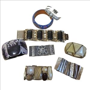 Vintage Lot of 8 Assorted Bracelets